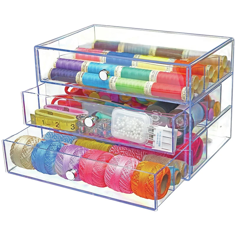 Deflecto® Clear Washi Tape Storage Cube