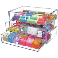 Deflecto® Clear Washi Tape Storage Cube
