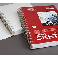 Pro Art® Side Wired Sketch Pad, 8.5" x 5.5"