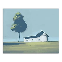 Barn And Big Sky 20" x 16" Canvas Wall Art