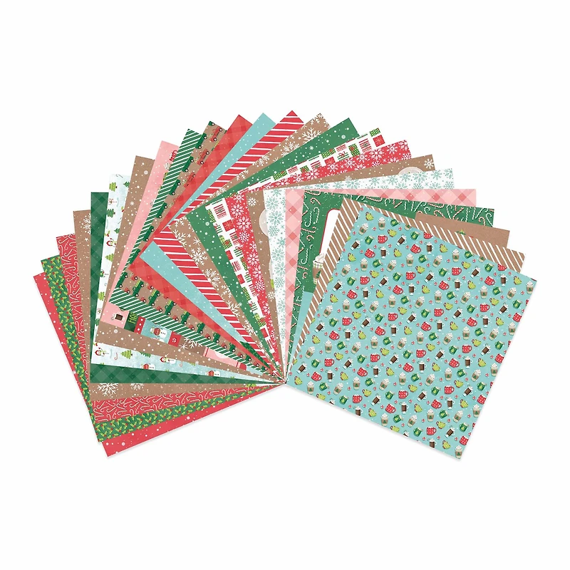 6" x 6" Christmas Double-Sided Paper Pad, 24 Sheets by Recollections™
