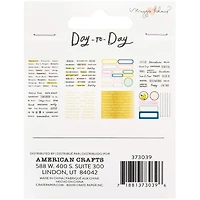American Crafts™ Maggie Holmes Day-To-Day Planner Mini Sticker Book No. 2
