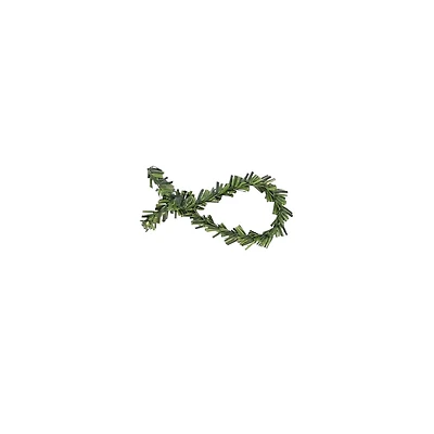 Haute Decor 4" Noble Pine Garland Ornament Ties
