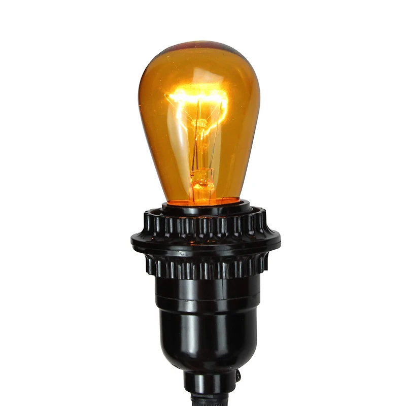 Transparent Incandescent S14 Replacement Christmas Bulbs