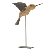 Bird on Stake Tabletop Sitter Set