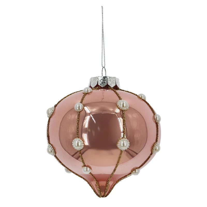 4" Beaded Glass Onion Ornament by Ashland®