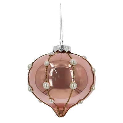 4" Beaded Glass Onion Ornament by Ashland®