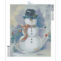 Sparkly Selections Snowman Diamond Painting Kit, Round Diamonds