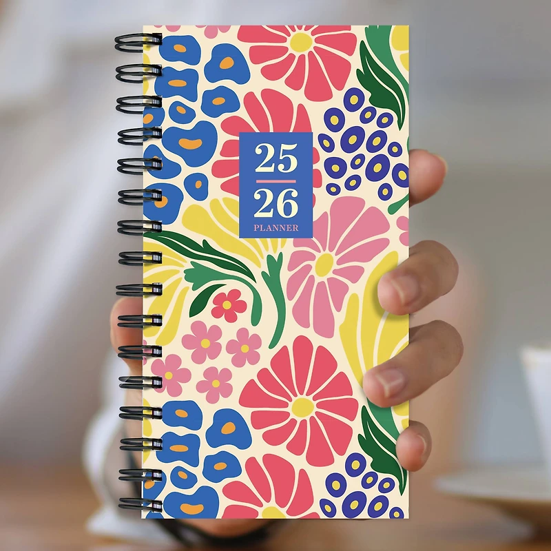 TF Publishing 2025-2026 Floral Medley Small Weekly/Monthly Planner