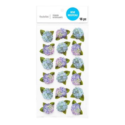 Hydrangea Dimensional Stickers by Recollections™