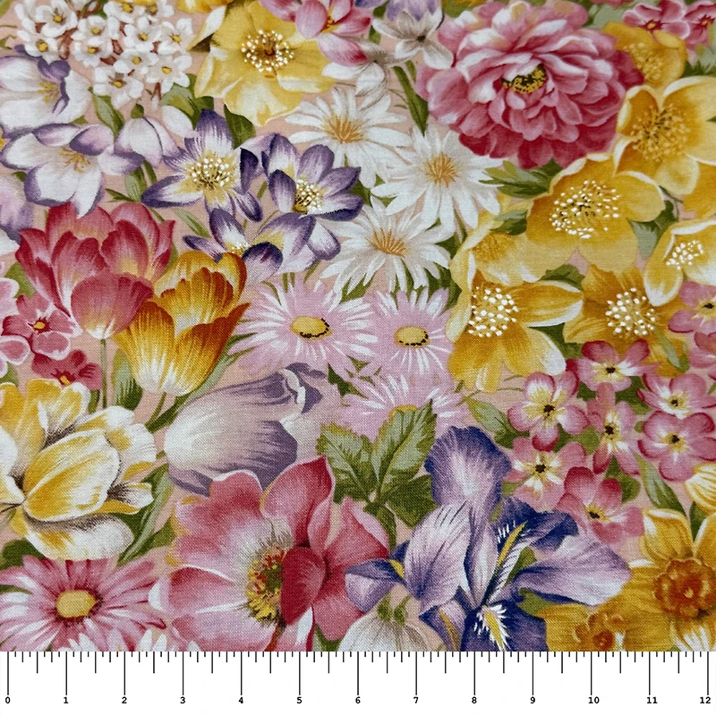 Feldman Vintage Floral Cotton Fabric