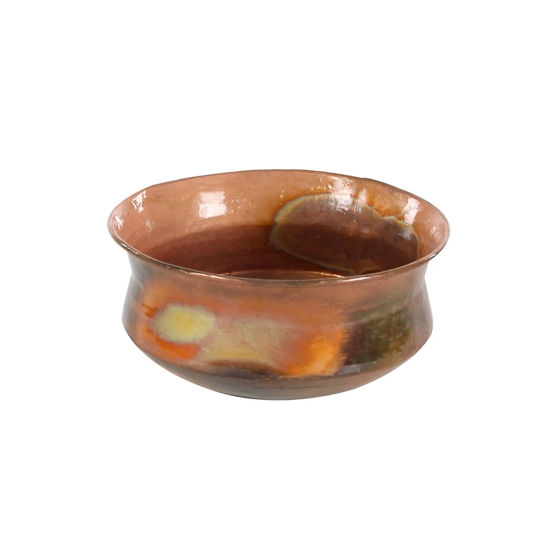 Copper Metal Rustic Planter Set