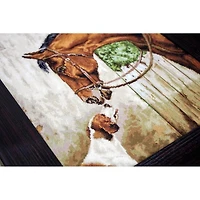 Luca-s Hunter And Foxhound Counted Cross Stitch Kit