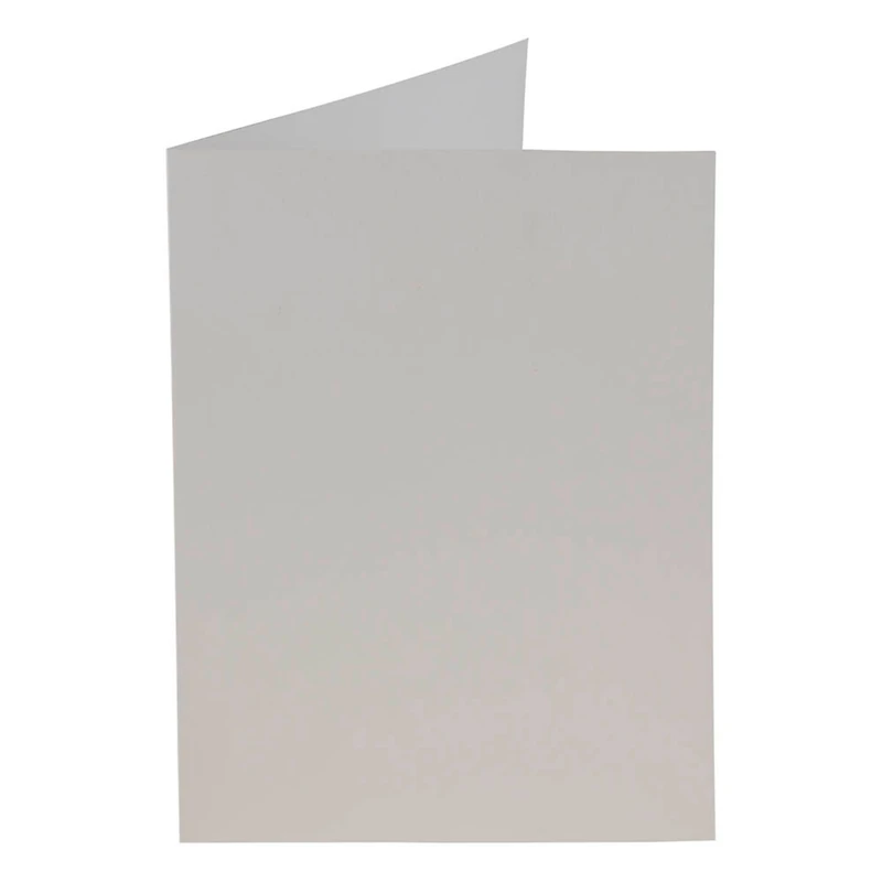 JAM Paper A7 Strathmore Bright White Wove Panel Fold Over Cards