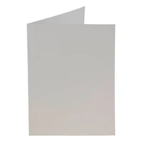 JAM Paper A7 Strathmore Bright White Wove Panel Fold Over Cards