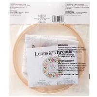 8" Overthink Embroidery Kit by Loops & Threads®