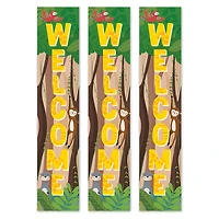Creative Teaching Press® 8" x 39" Jungle Friends Welcome Banner, Pack of 3