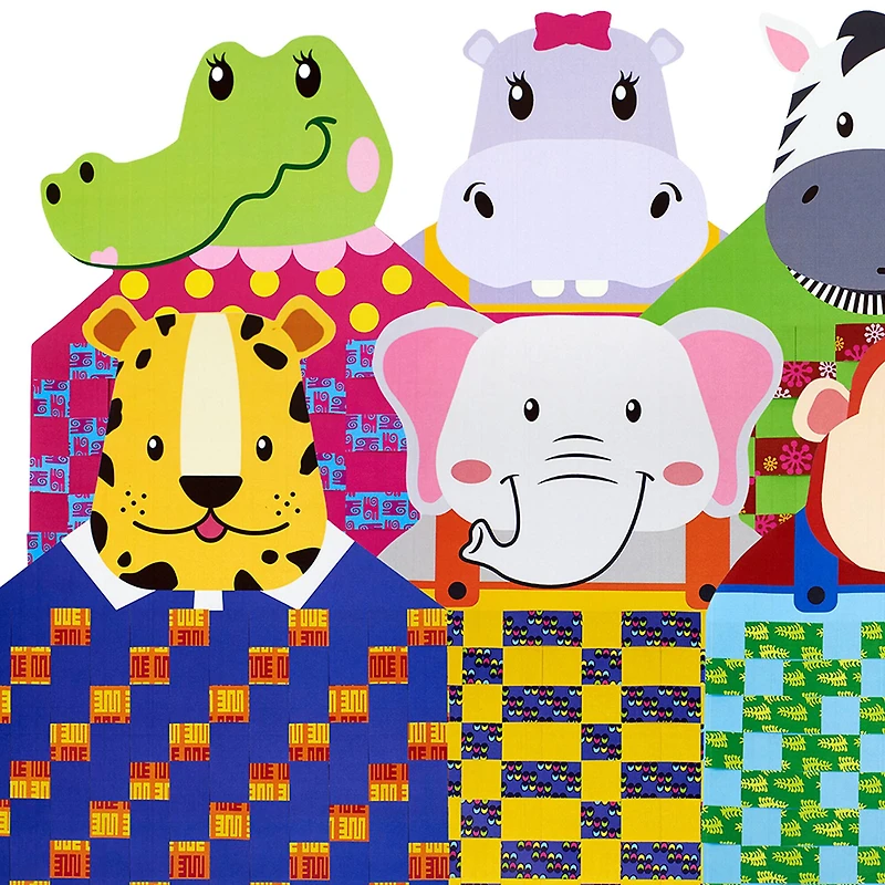 Roylco® African Animal Weaving Mats