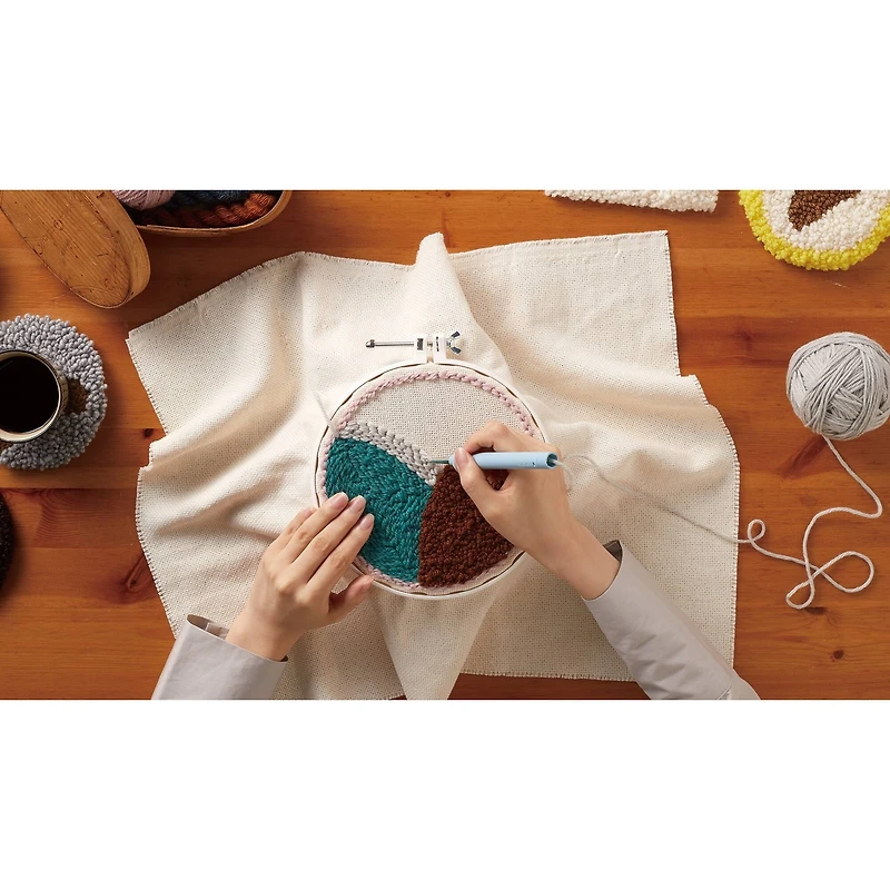 Clover 7" Punch Needle Hoop