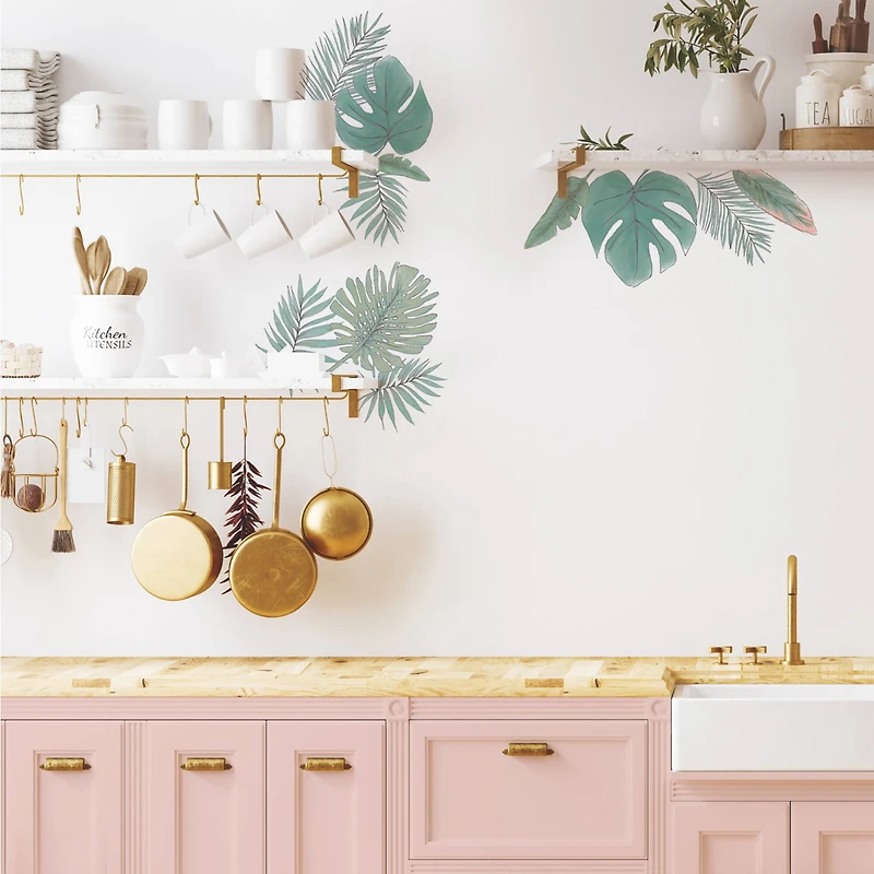 RoomMates Mr. Kate Hand-Drawn Palm Peel & Stick Wall Decals