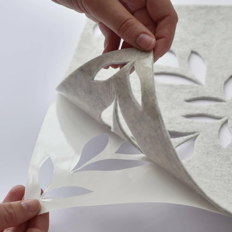 RoomMates White Botanical Trellis Acoustical Peel & Stick Tiles