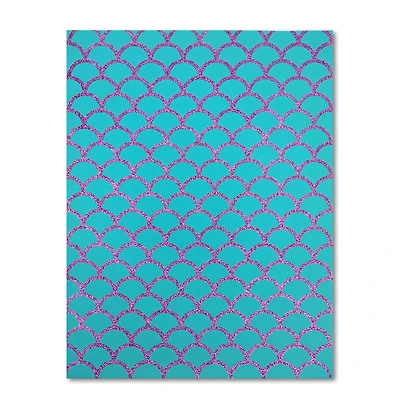 Mermaid Scales Foam Sheet by Creatology™, 9" x 12"