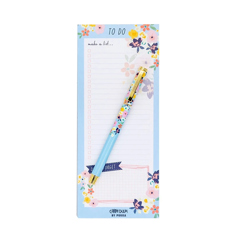 Pukka Pads Magnetic Ditzy Floral To Do List Notepads, 6ct.