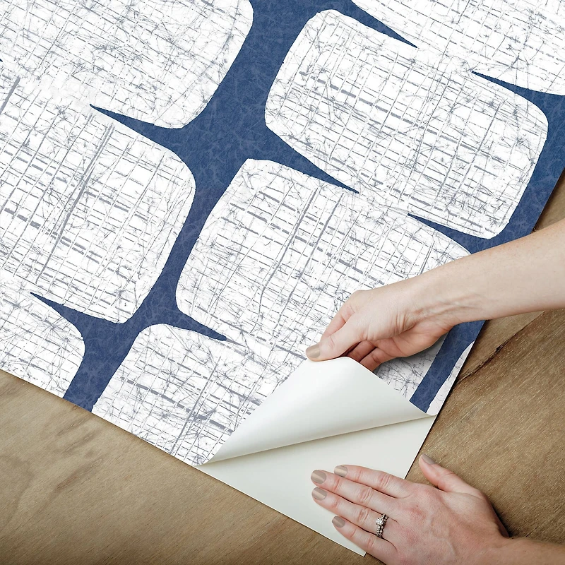 RoomMates Mid-Century Beads Peel & Stick Wallpaper