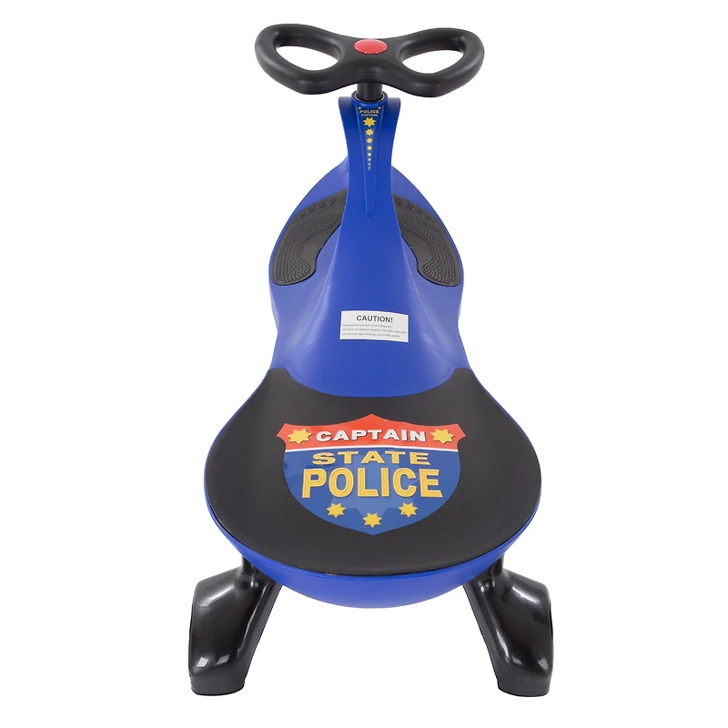 Toy Time Blue Police Wiggle Car
