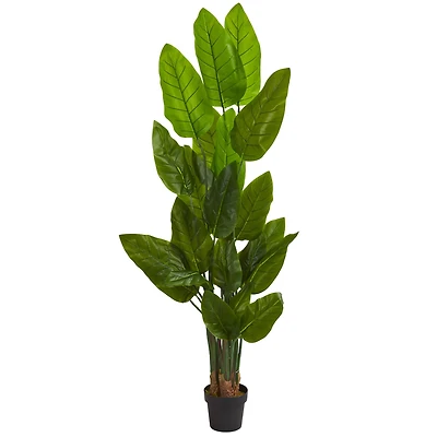 6ft. Potted Canna Artificial Tree