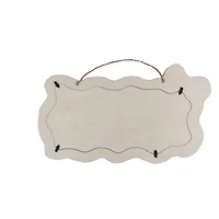 15.25" Red Bow Frame DIY Wood & Acrylic Wall Plaque by Make Market®