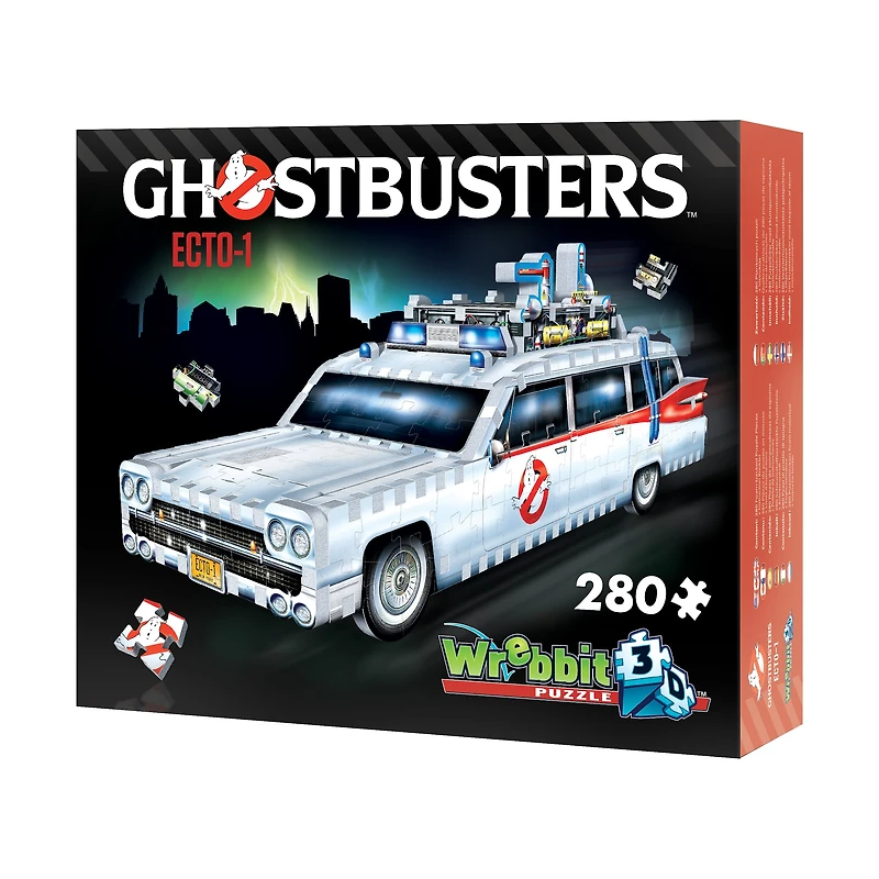 Ghostbusters - Ecto-1 3D Puzzle: 280 Pcs