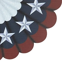 11.75" Red, White & Blue America Wall Bunting Patriotic Hanging Accent