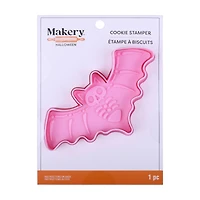 3" Skeleton Bat Cookie Stamper by Makery™