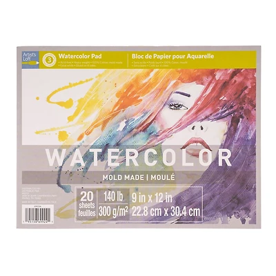 Level 3 Watercolor Pad by Artist's Loft™