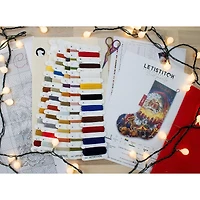 Letistitch Christmas Miracle Stocking Counted Cross Stitch Kit