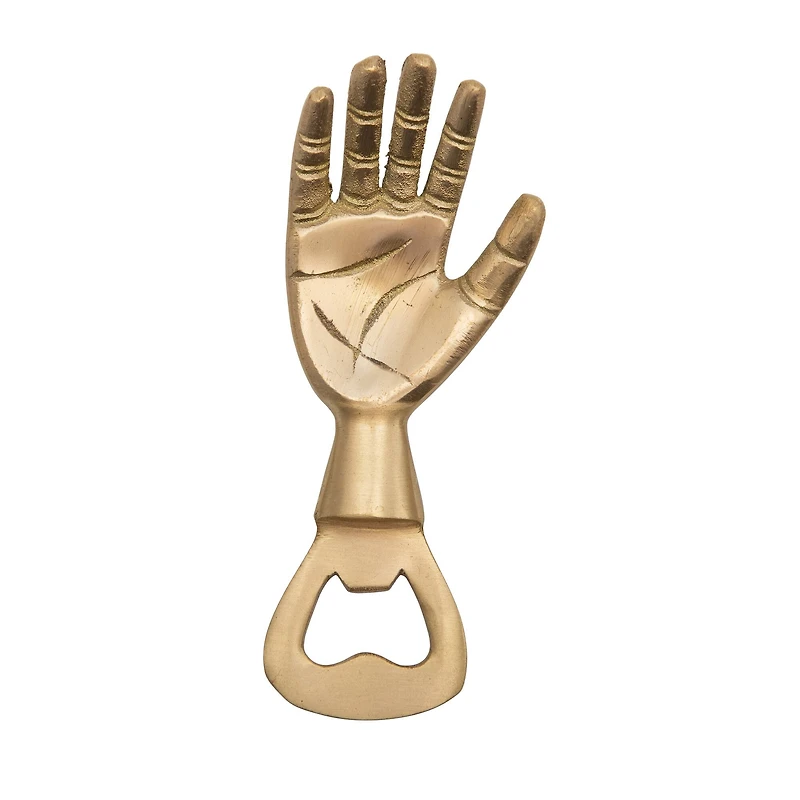 Hello Honey® Hand Design Brass Bottle Opener