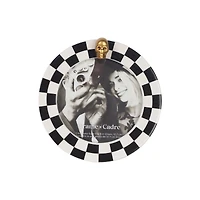 5" Black & White Skeleton Photo Frame by Ashland®