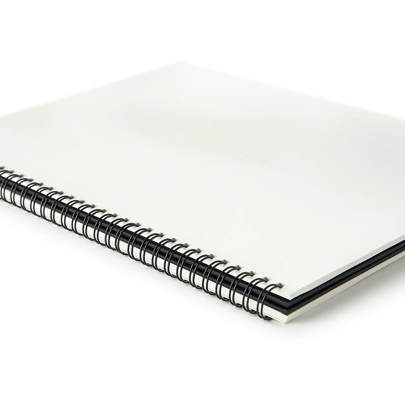 Black Hard Cover Drawing Pad by Artist's Loft™, 8.5" x 11"