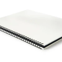 Black Hard Cover Drawing Pad by Artist's Loft™, 8.5" x 11"