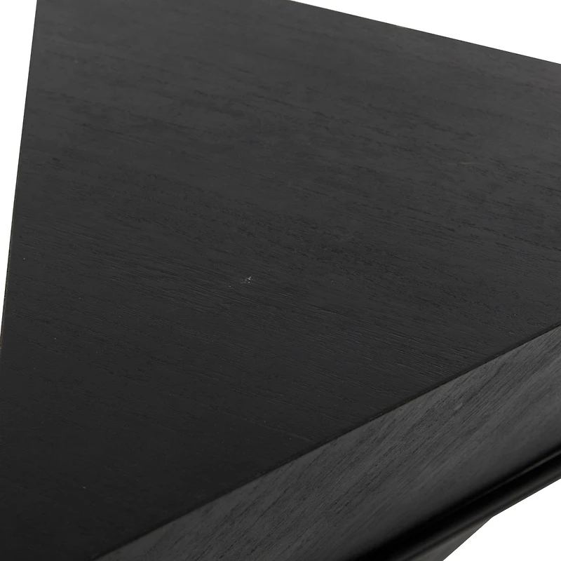 24" Metal Modern Accent Table