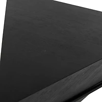 24" Metal Modern Accent Table