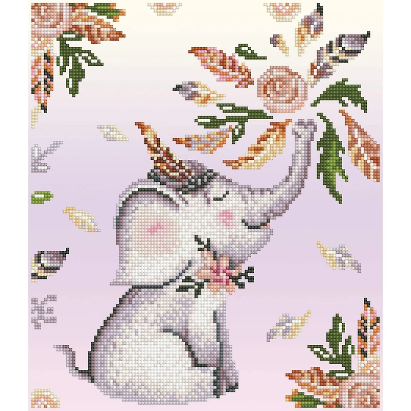 Diamond Dotz® Intermediate Flower Shower Diamond Painting Kit