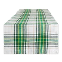 DII® 108" St. Paddy Plaid Table Runner