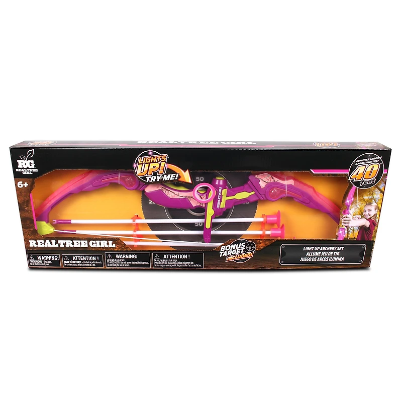 RealTree Girl® Pink Light-Up Archery Set