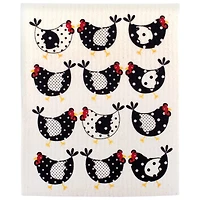 DII® Chickens Swedish Dishcloth, 3ct.