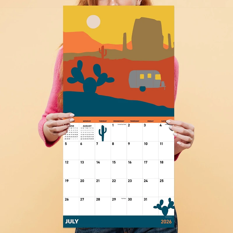 2026 Airstream Wall Calendar