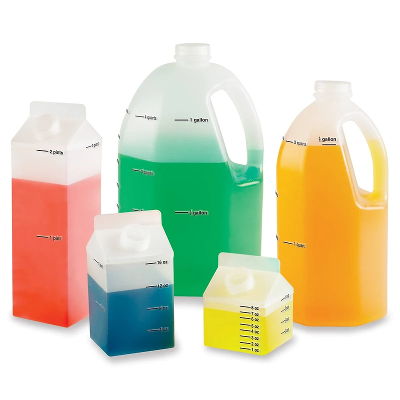 Learning Resources Gallon Measurement Set, 5ct.