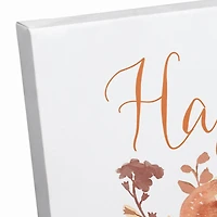 Happy Fall Y'all Canvas Wall Art