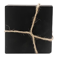 Black Ceramic Coasters, 4ct. by Make Market®